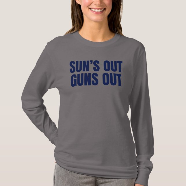 Camiseta Sol Fora Armas Fora (Frente)