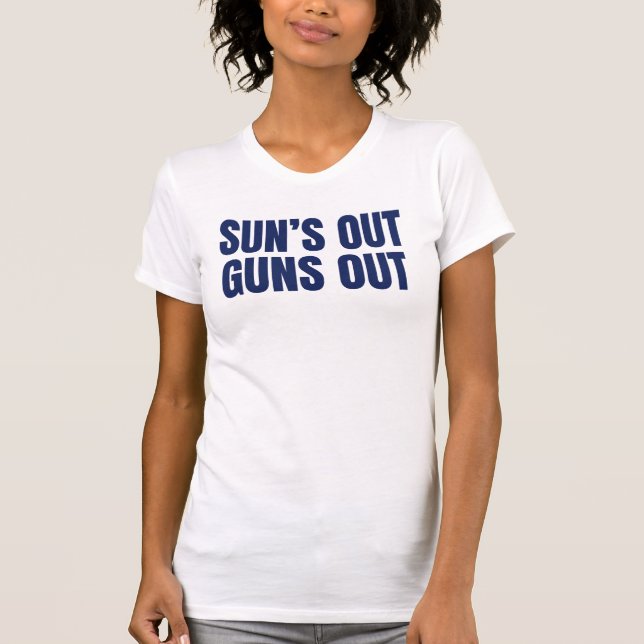 Camiseta Sol Fora Armas Fora (Frente)