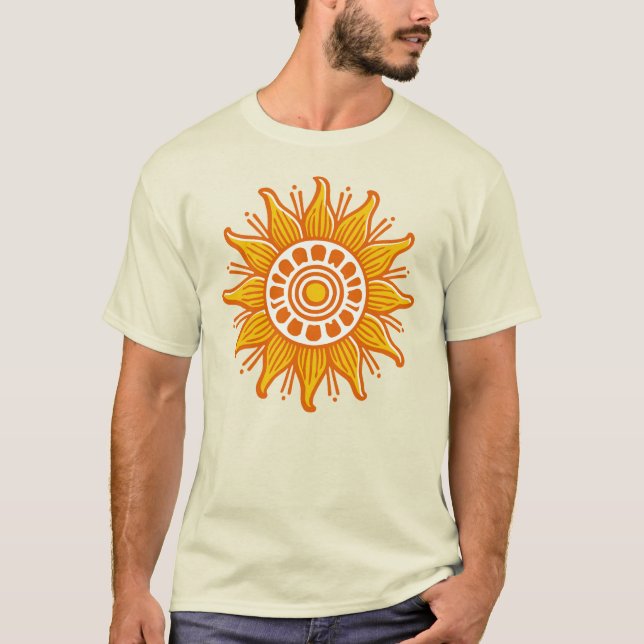 Camiseta Sol Mágico de Verão (Frente)