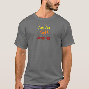 Camiseta Sol, Mar de Areia e Suavização