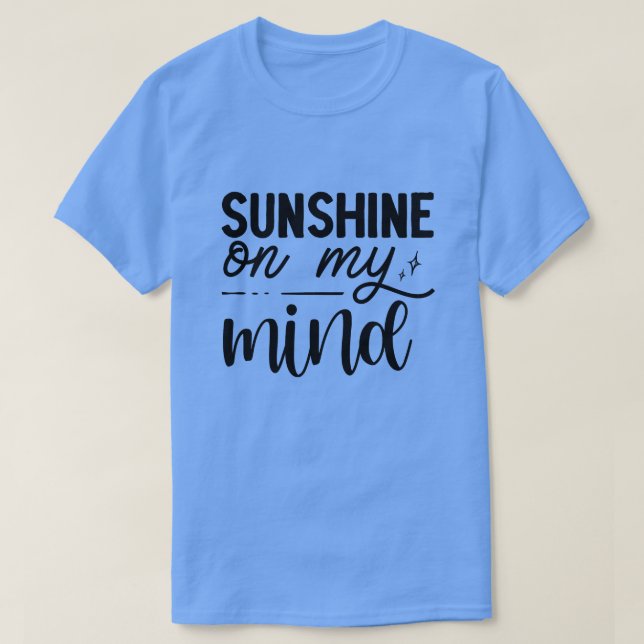 Camiseta Sol na minha mente01 (Frente do Design)