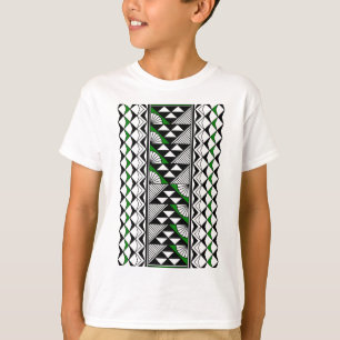 Camiseta Sol nativo e chuva em verde