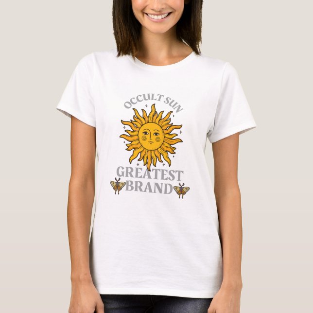 Camiseta Sol oculto - A maior Marca (Frente)