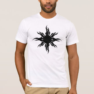 Camiseta sol preto do astec