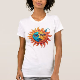 Camiseta Sol psicodélico