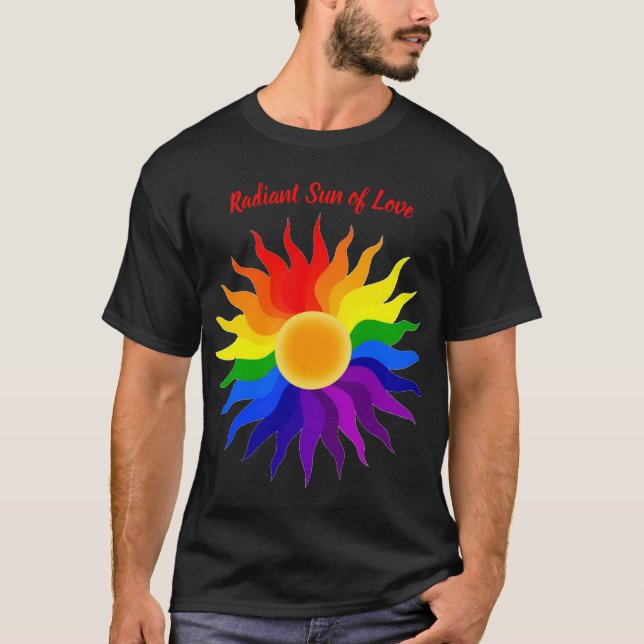 Camiseta Sol Radiante – Arte Orgulho (Frente)