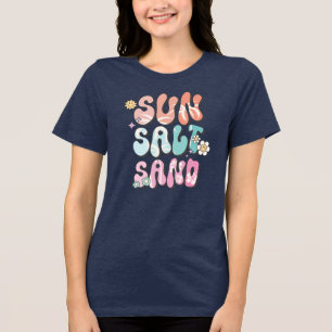 Camiseta Sol, Sal, Areia