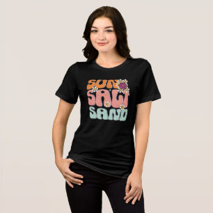 Camiseta Sol, Sal, Areia