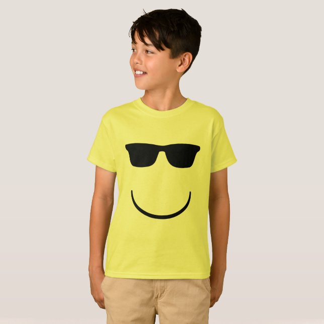 Camiseta Sol Sorridente (Frente Completa)