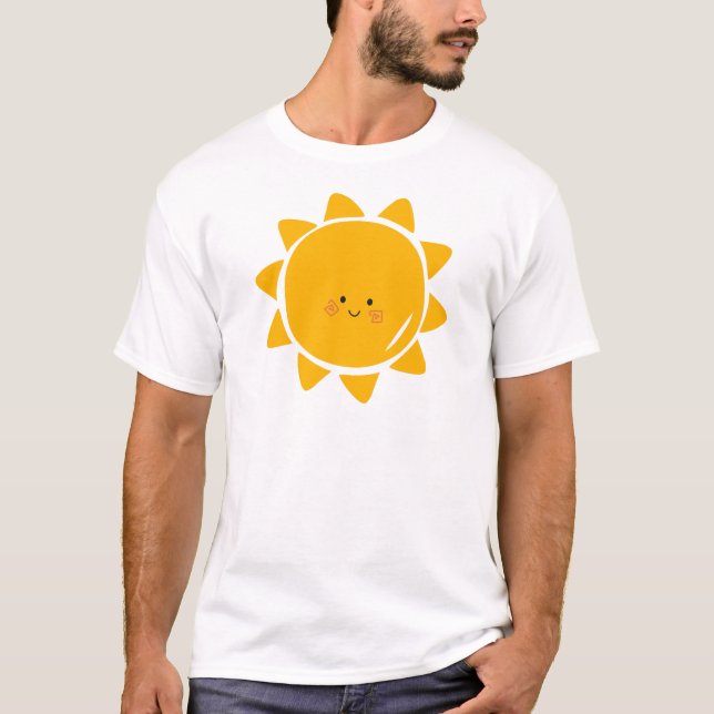 Camiseta Sol Sorriso Fofo  (Frente)