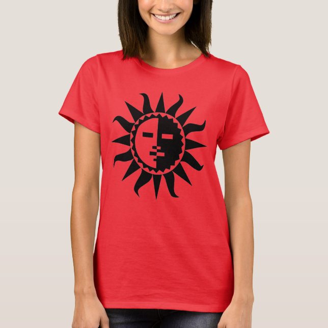 Camiseta Sol Zuni e Mantras (Frente)