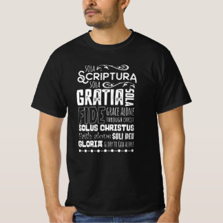 Camiseta Sola Scriptura Protestante Reforme 5 Solas