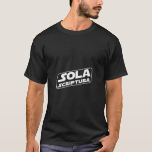 Camiseta Sola Scriptura Reformada Teologia