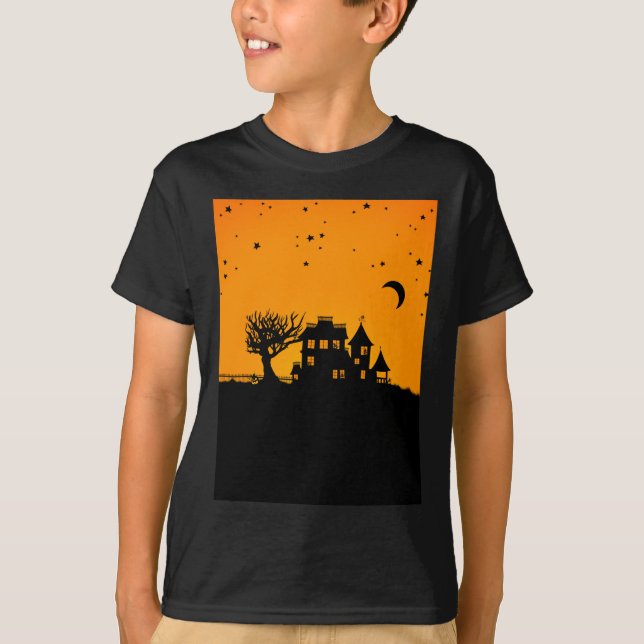 Camiseta Solar da lanterna de Jack O (Frente)