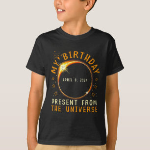 Camiseta Solar Eclipse 2024 Aniversário Presente 4.8.24 Tot