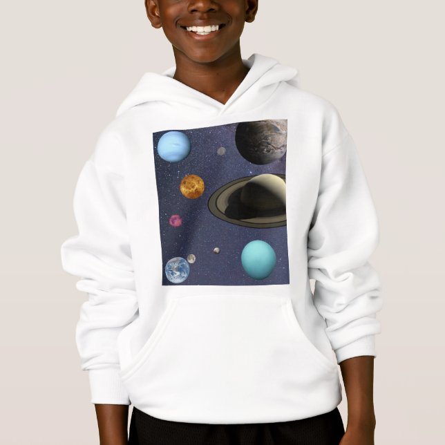 Camiseta Solar system planets (Frente)