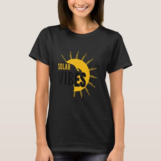 Camiseta Solar Vibes Sun 1 (Frente)