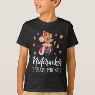 Camiseta Soldado da dança de Natal do Time Mouse Nutcracker