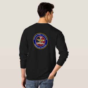 Camiseta Soldado de Aviação Veterano do Exército Orgâni