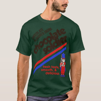 Camiseta Soldado de Chocolate 80s pode etiquetar