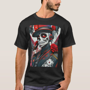 Camiseta Soldado do crânio digital