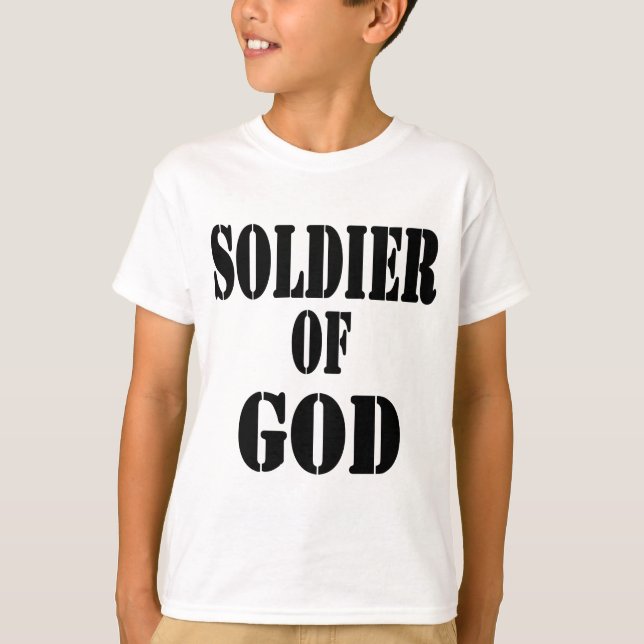 Camiseta Soldado do deus 5 Noir (Frente)