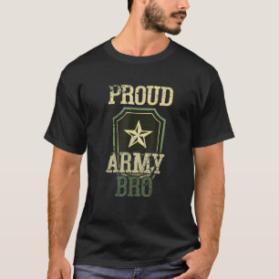 Camiseta Soldado do exército orgulhoso Irmão americano F