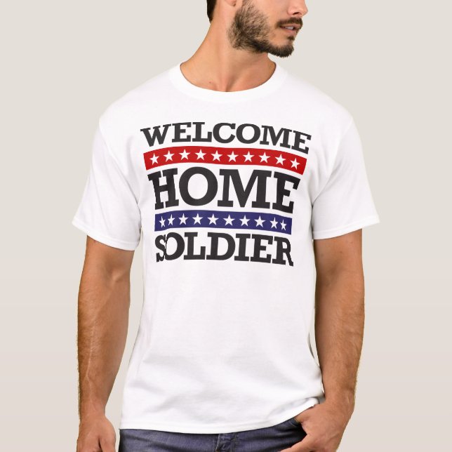 Camiseta Soldado Home bem-vindo (Frente)