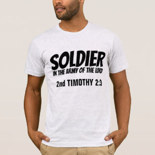 Camiseta SOLDADO NO EXÉRCITO DO SENHOR, Christian