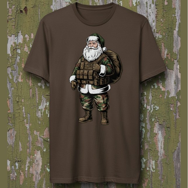 Camiseta Soldado Papai Noel (Criador carregado)