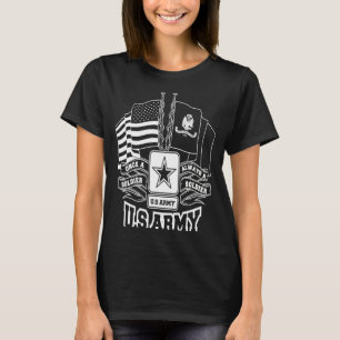 Camiseta Soldado Sempre Soldado Patriótico