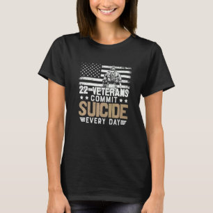 Camiseta Soldado Veterano U S Flag Combate Aposentado