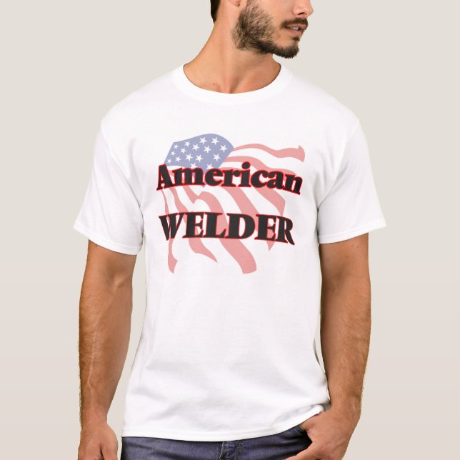 Camiseta Soldador americano (Frente)