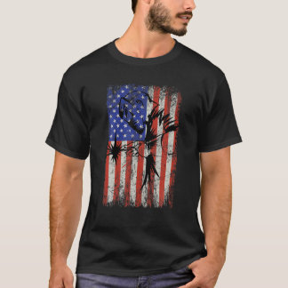 Camiseta Soldador Americano Bandeira Americana Soldadura Pa