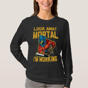 Camiseta Soldador de Aço Ironworker Metal Worker Weldin
