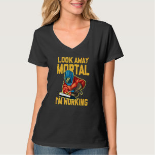 Camiseta Soldador de Aço Ironworker Metal Worker Weldin