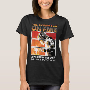 Camiseta Soldador Frase Engraçada Presente de Soldagem Tig