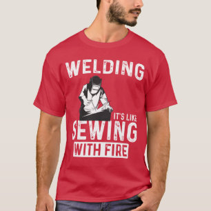 Camiseta Soldador menino soldando