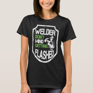 Camiseta Soldador Não se importe de ser soldado Incrível