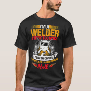 Camiseta Soldador Oferece Imagem Engraçada De Soldadura Na 