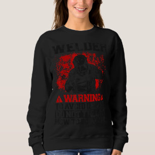 Camiseta Soldador Soldadura Vintage Atenção Para Evitar Inj