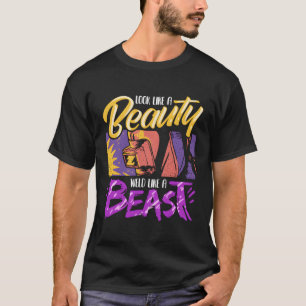 Camiseta Soldadora De Mulheres Soltando Beleza Como Uma Mel