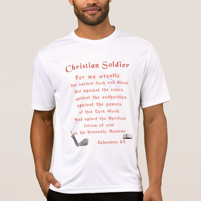 Camiseta Soldados Cristãos (Frente)