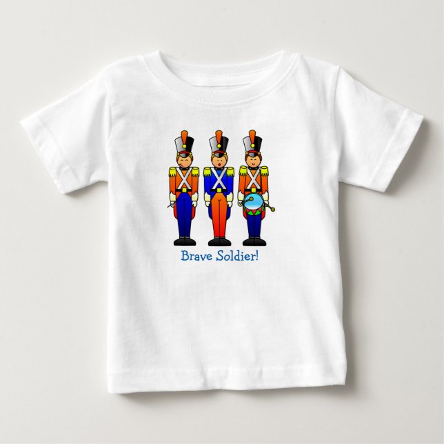 Camiseta Soldados de brinquedo bravos (Frente)