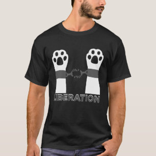 Camiseta Soldados legal para a Libertação de Animais