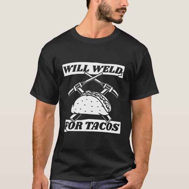 Camiseta Soldadura de trabalhadores de metais (Frente)