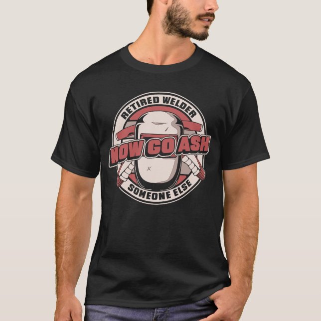 Camiseta Soldadura de trabalhadores de metais retiree (Frente)