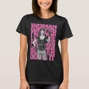 Camiseta Soldadura de trabalhadores do setor de metais