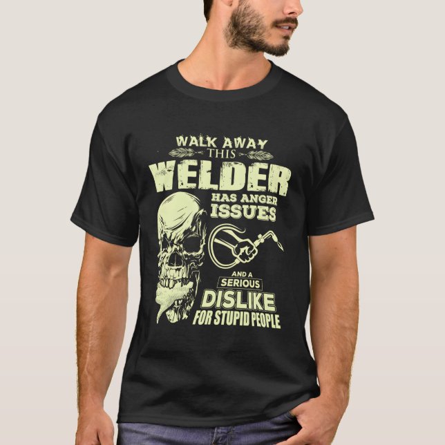 Camiseta Soldadura do crânio (Frente)