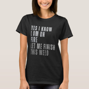 Camiseta Soldadura legal Para Mulheres Soldaduras